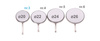 Mouth mirrors plain size 3 (20mm) - 12 pcs box