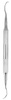 Big dental instrument curette