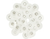 Polishing discs for S-Flex mandrel (40 pcs box) 12 mm white superfine - TOR VM