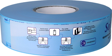 Sterilization sleeve on a roll 200m x 55 mm - SoftMed