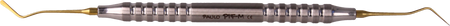 Filling instrument Paulo PIF-M TiN hollow curved handle