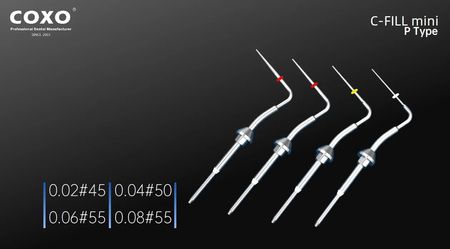 Set of 5 heat plunger tips for Coxo C-Fill Mini Endo Obturation System