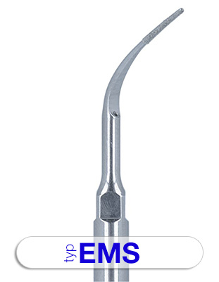 Ultrasonic scaler tip for PERIO with diamond coating Woodpecker P3D (EMS)
