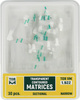 Transparent Sectional Contoured Matrices - 30 pcs/box - narrow 1.922
