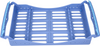 Instrument sterilization cassette - 10 slots - blue