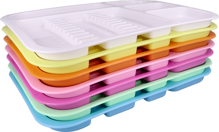 Plastic dental tray 34x24,5x2 cm (autoclavable) - white