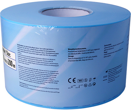 Sterilization sleeve on a roll 200m x 120 mm - SoftMed