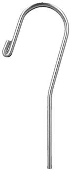 Lip hook for apex locator