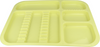 Plastic dental tray 34x24,5x2 cm (autoclavable) - yellow